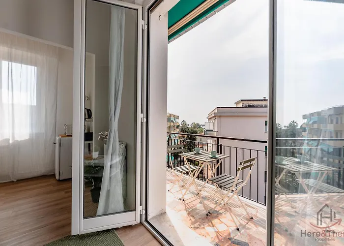 Lejlighed Penthouse Panoramic View - Sea 3min - Ac - Wifi Albisola Superiore